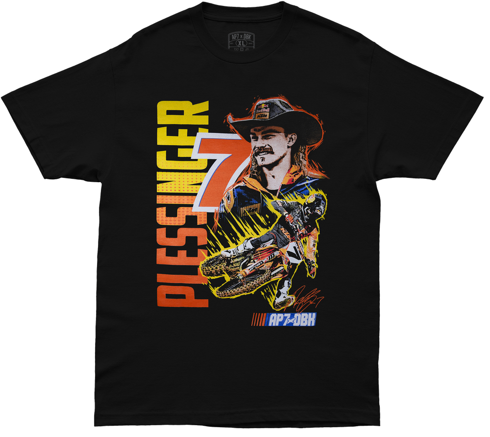 DBK SPEEDWAY TEE - Black Medium
