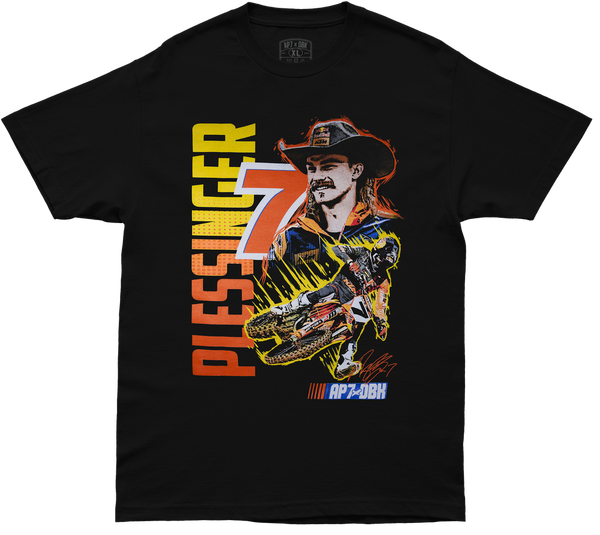 DBK SPEEDWAY TEE - Black Medium