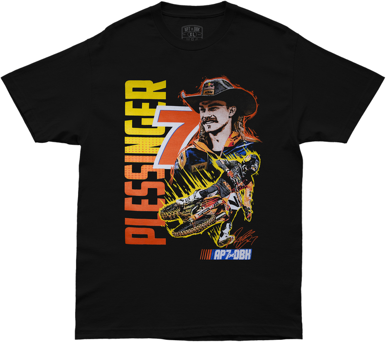 DBK SPEEDWAY TEE - Black Medium