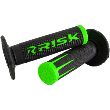 RISK RACING Grips - Fusion 2.0 - Green 00286
