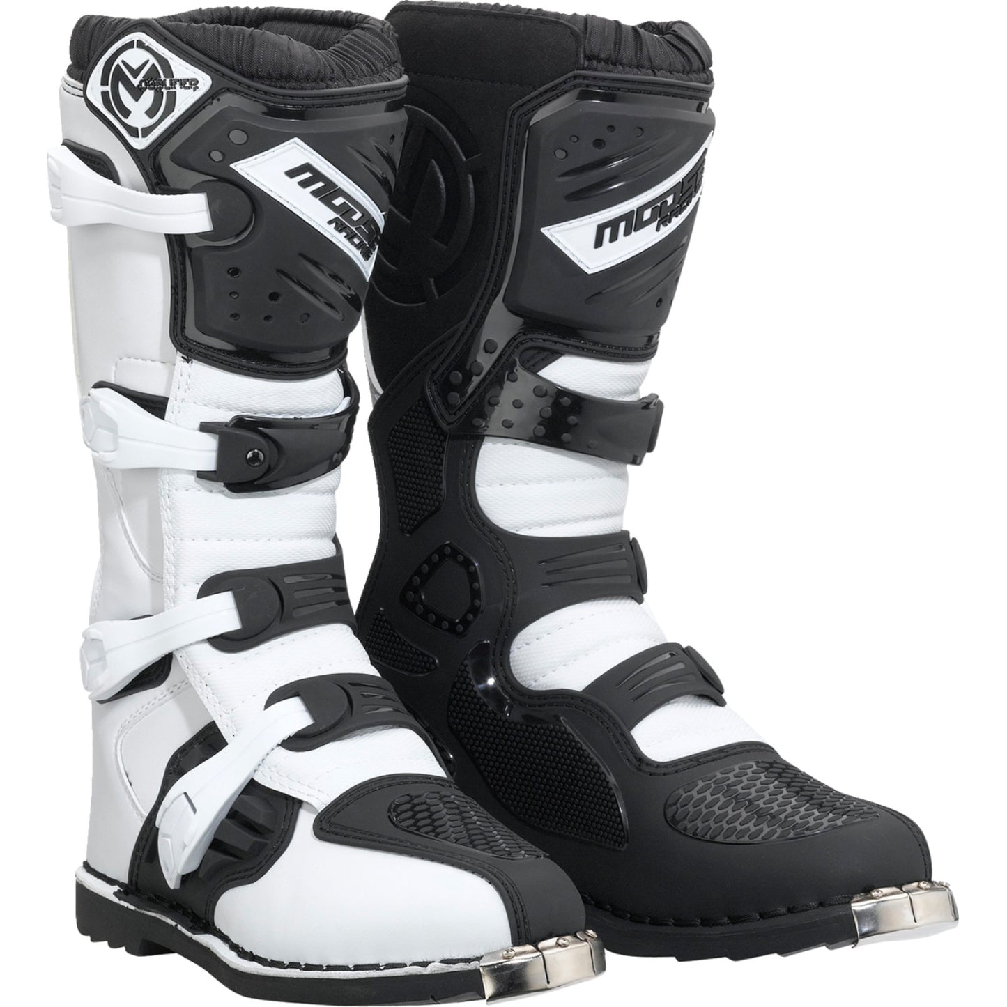 Moose Racing Qualifier Boots - Black/White - Size 11 3410-2603