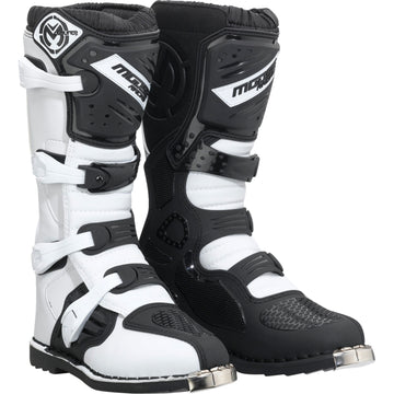 Moose Racing Qualifier Boots - Black/White - Size 11 3410-2603