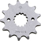 JT SPROCKETS Counter Shaft Sprocket - 13-Tooth JTF513.13 by JT Countershaft Sprockets   Steel