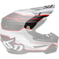 6D HELMETS ATR-2 Visor - Phase - White Red 72-6099