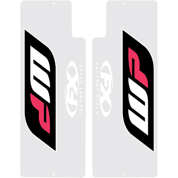Factory Effex Fork Shield - FX Clear/WP Suspension 17-38080