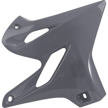 POLISPORT Radiator Cover - Gray - YZ 125/250 8417500006 by Polisport