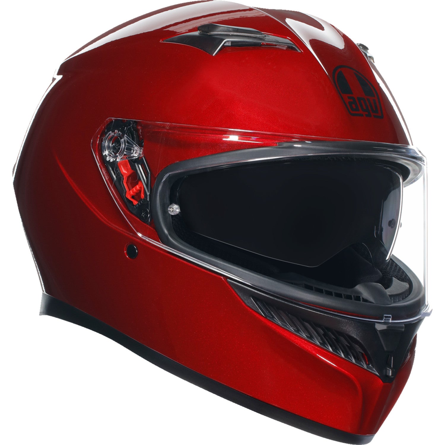 AGV K3 Helmet - Competizione Red - Small 2118381004016S | Street Full Face Adult Helmet