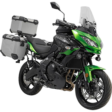 SW-Motech Adventure Luggage System - Silver - Kawasaki Versys 650 '14-'22 ADV.08.518.75000/S | Luggage Group