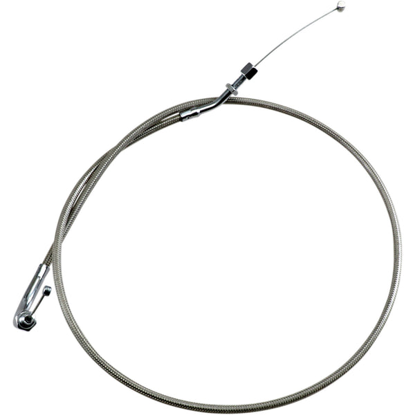 Motion Pro Throttle Cable - Push - Yamaha - Stainless Steel 65-0261