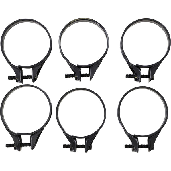 Moose Racing Carburetor Clamps - 41-44 mm - 6-Pack 110-1044