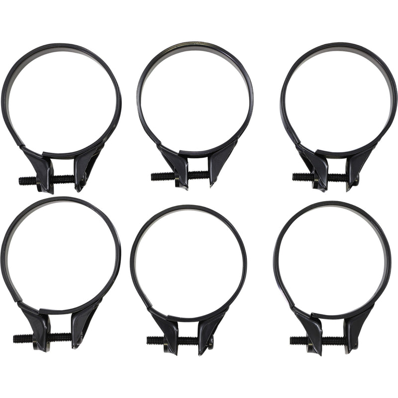 Moose Racing Carburetor Clamps - 41-44 mm - 6-Pack 110-1044