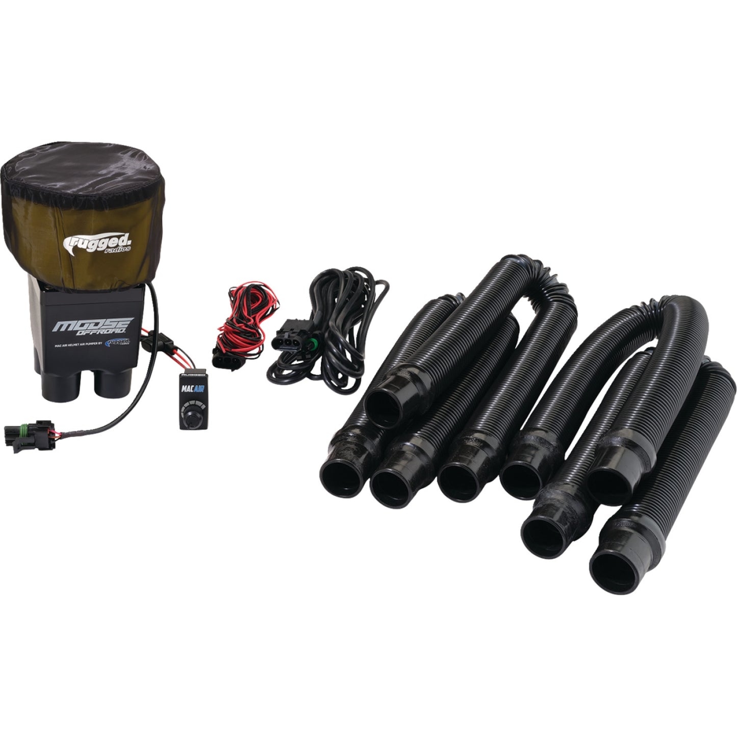 Moose Offroad MAC Helmet Air Pumper Kit - 4-Person MAC-4P-KIT-MSE | Helmet Accessories