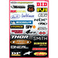 FACTORY EFFEX Decal Kit - Sponsor B 10-68002