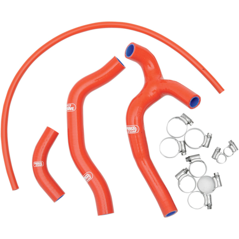 Moose Racing Race Fit Radiator Hose Kit - Red - Honda MBU-HON-28-RD