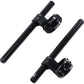 DRIVEN RACING Halo Clip-On Handlebar - Riser - 47 mm - Black DHCLOR-47BK