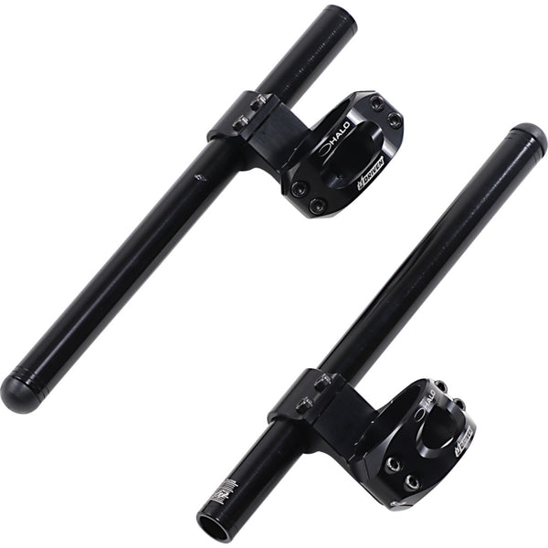 Driven Racing Halo Clip-On Handlebar - Riser - 47 mm - Black DHCLOR-47BK