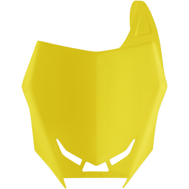 Acerbis Front Number Plate - '02 RM Yellow 2686480231
