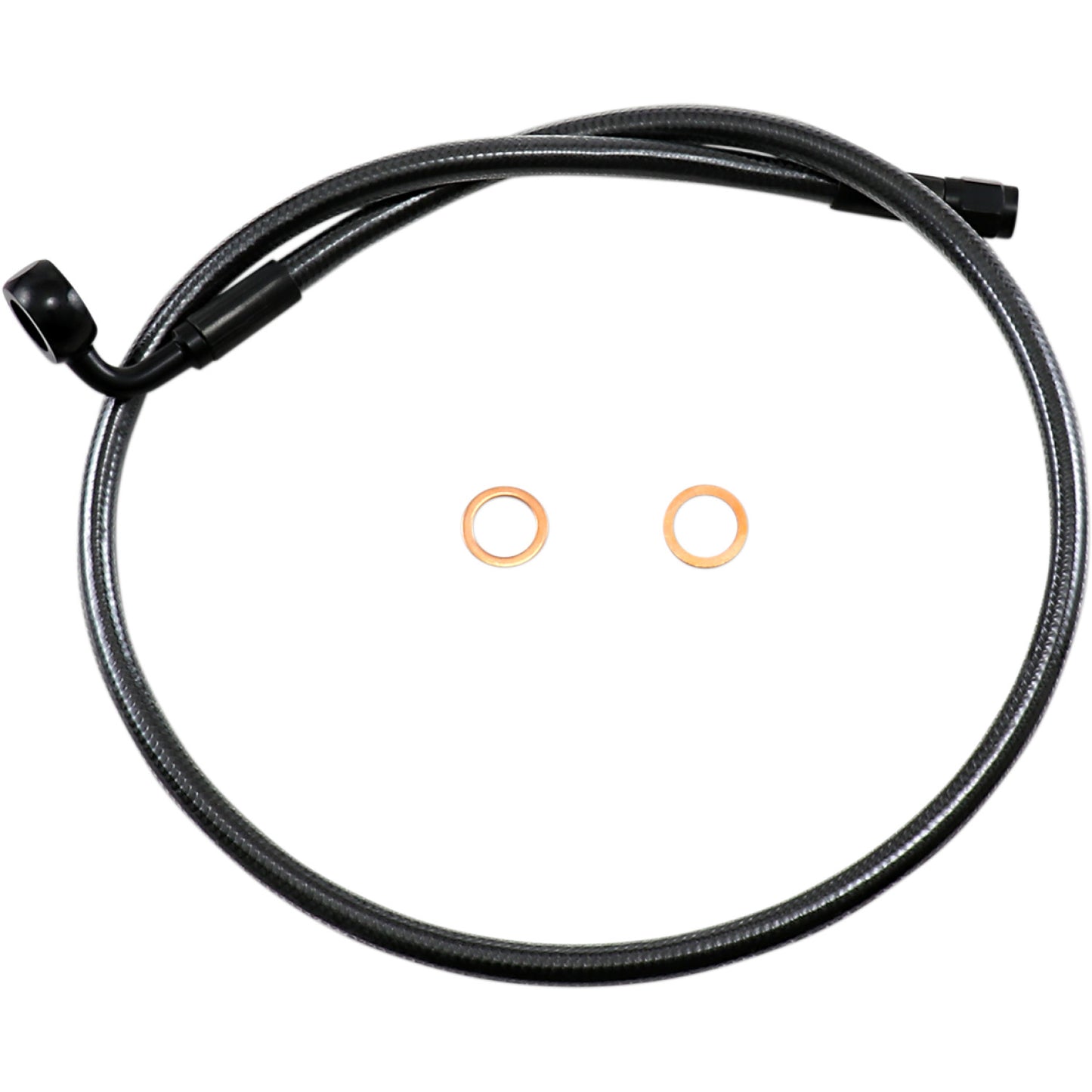 Magnum Shielding Brake Line - 12mm-90? - 30" - Black Pearl AS478030