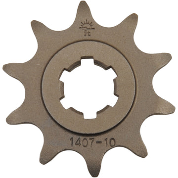 JT SPROCKETS Counter Shaft Sprocket - 10-Tooth JTF1407.10 by JT Countershaft Sprockets   Steel