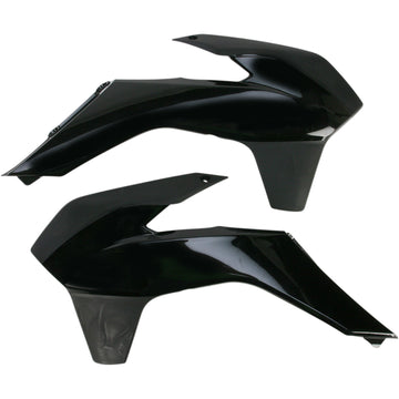 ACERBIS Radiator Shrouds - Black 2314250001