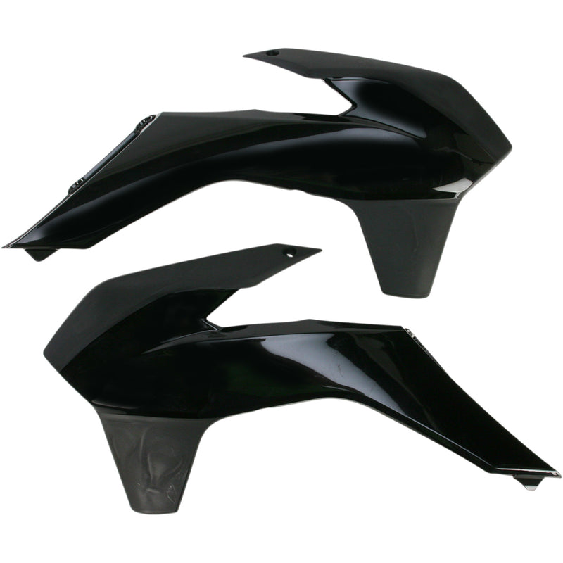 Acerbis Radiator Shrouds - Black 2314250001