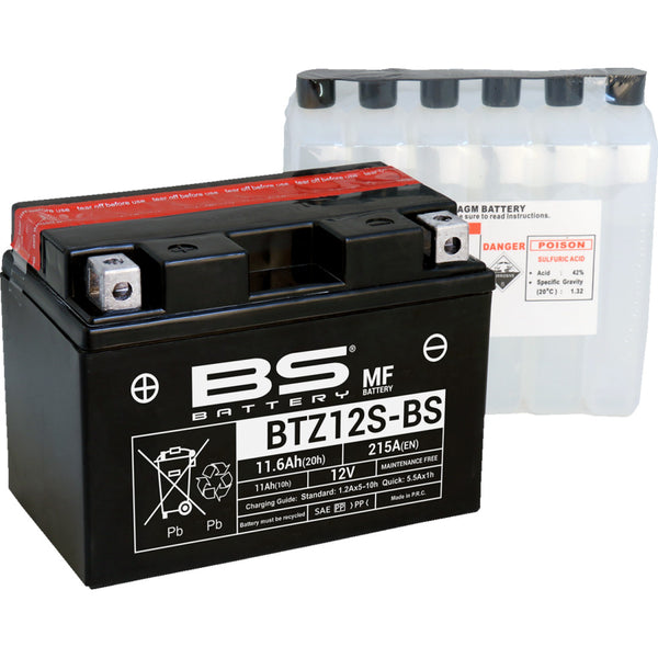 BS Battery Battery - BTZ12S-BS (YTZ) 300697