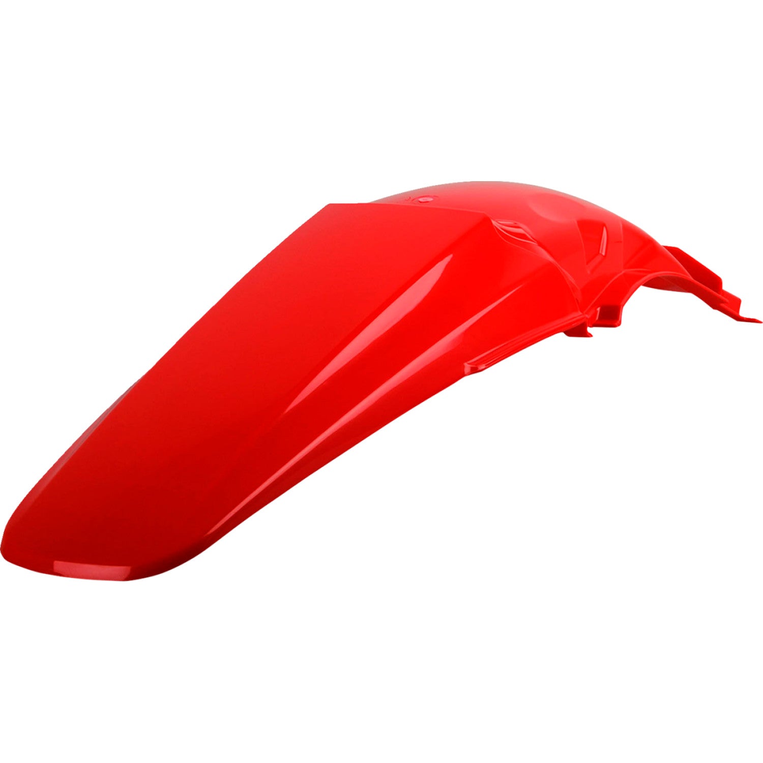 POLISPORT Fender - Rear - Red - CR 125R/250R 8560600003 by Polisport