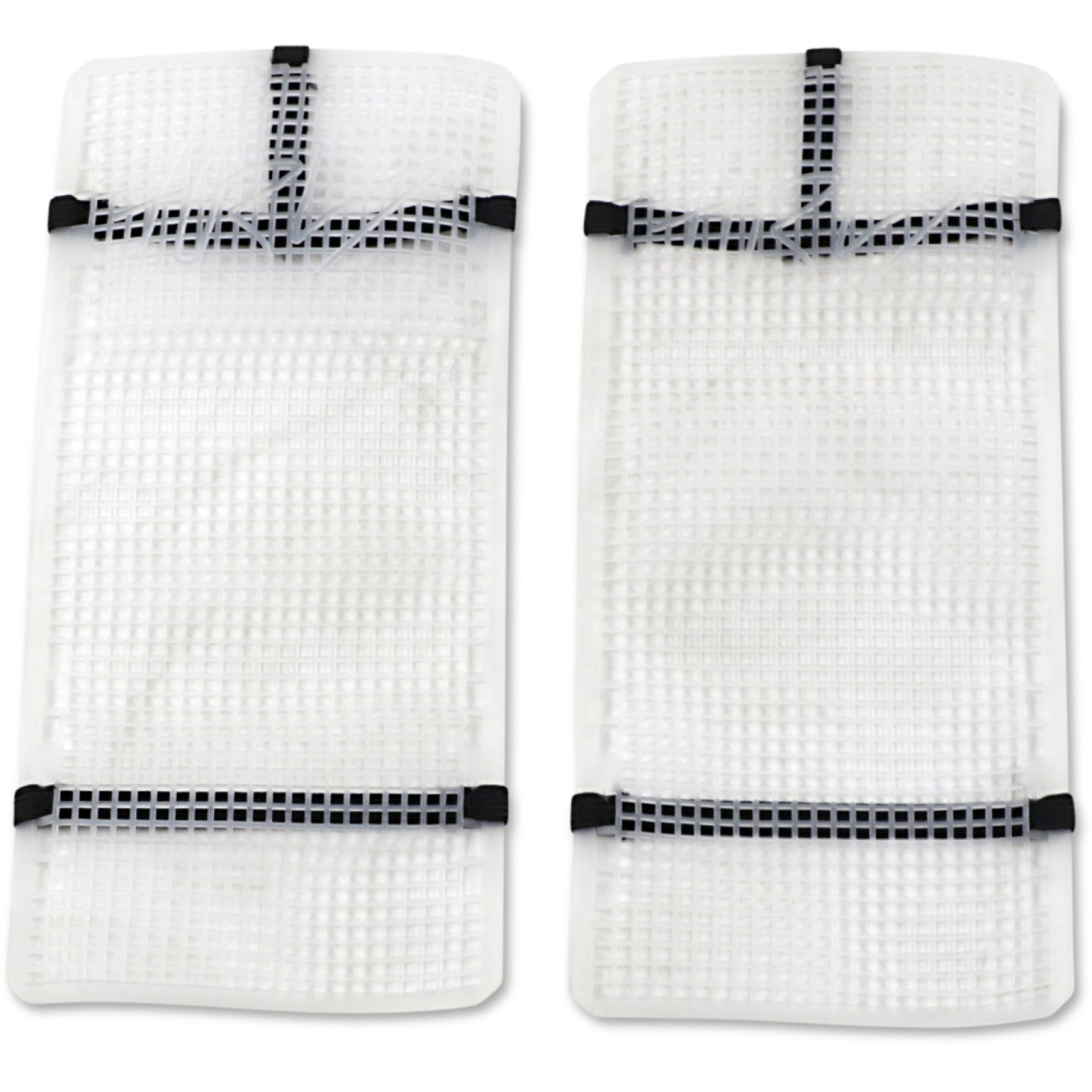 Moose Racing Mud Radiator Cover - White - KTM HPRMUDKT4504TM