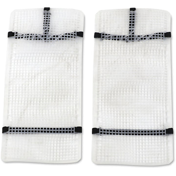 Moose Racing Mud Radiator Cover - White - KTM HPRMUDKT4504TM