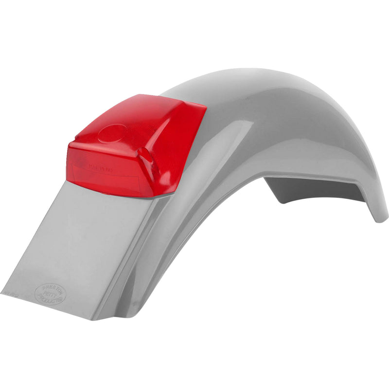 POLISPORT Fender - Rear - Enduro - Silver 8555700004 by Polisport