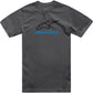 ALPINESTARS Always 2.0 CSF T-Shirt - Charcoal/Black/Blue - Medium 1214-73106-1818-M