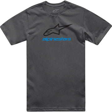 ALPINESTARS Always 2.0 CSF T-Shirt - Charcoal/Black/Blue - Large 1214-73106-1818-L