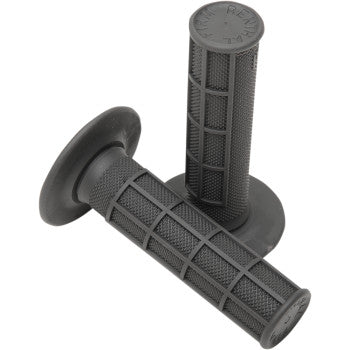 Renthal Half Waffle Mx Grips - ChARCoal
