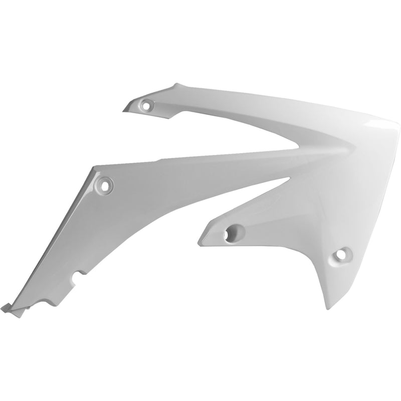 POLISPORT Radiator Cover - White - CRF 250R/450R 8412700002 by Polisport