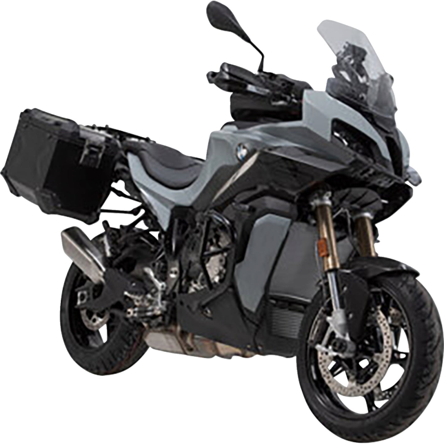 SW-Motech TRAX ADV Aluminum Case System - Black - BMW S 1000 XR '19-'24 KFT.07.954.70101/B | Luggage Group