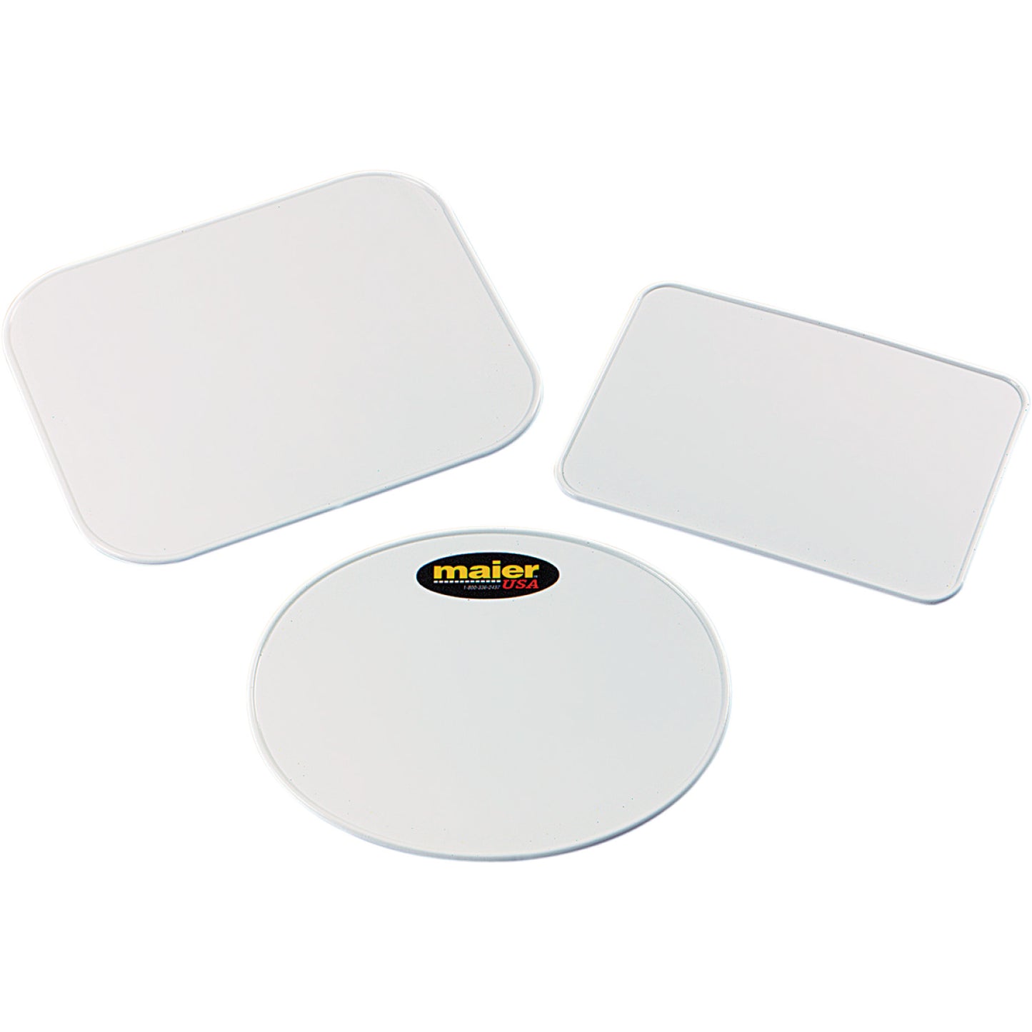 Maier Univesal Number Plate - 10" x 12" - White 509891