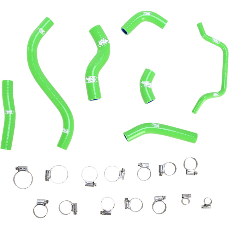 Moose Racing OEM Fit Radiator Hose Kit - Green - Kawasaki TCSKAW-59-GR