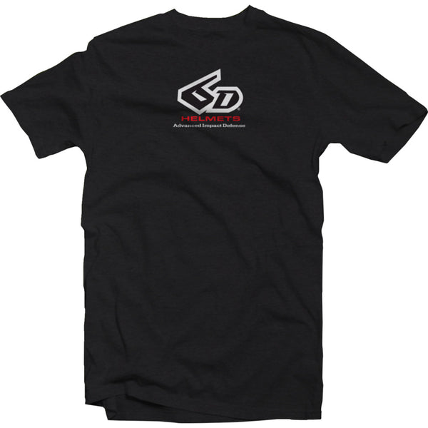6D Helmets 6D Classic Logo T-Shirt - Black - Large 50-3547