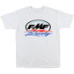 FMF Zip T-Shirt - White - 2XL SU24118907WHT2X