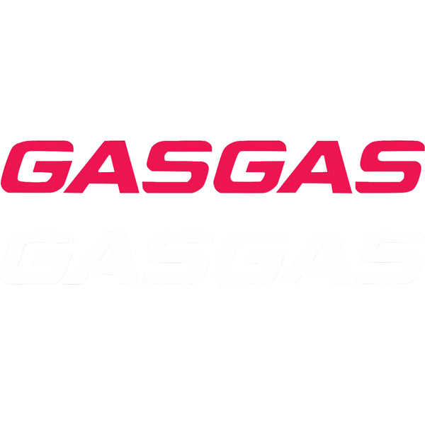 Factory Effex Die-Cut Decal - 1' - Gas Gas Red 28-94702