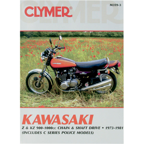 Clymer Manual - Kawasaki - Z/KZ 900-1000 CM3593