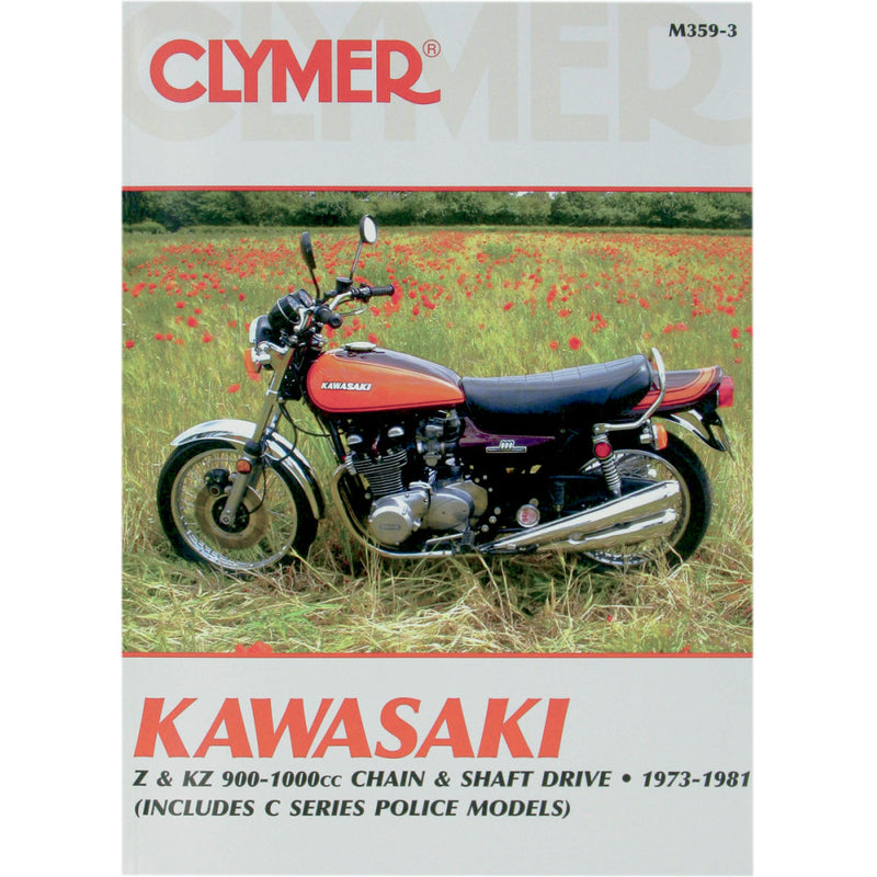 CLYMER Manual - Kawasaki - Z/KZ 900-1000 CM3593