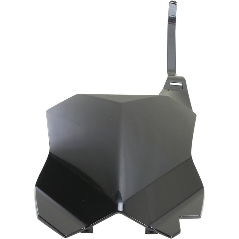 Acerbis Front Number Plate - Black 2449390001