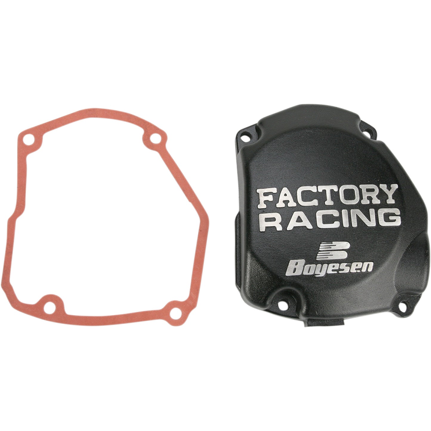 BOYESEN Ignition Cover - Black - Suzuki RM125 SC-21CB