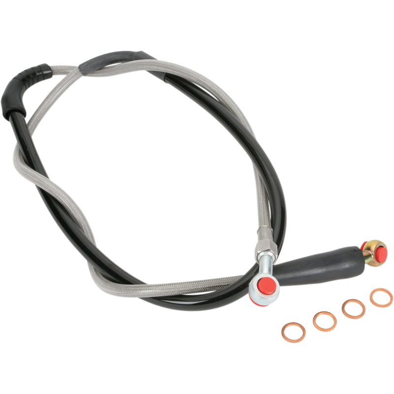Moose Racing Brake Line - Front - Stainless Steel - Honda H02-1-043/P