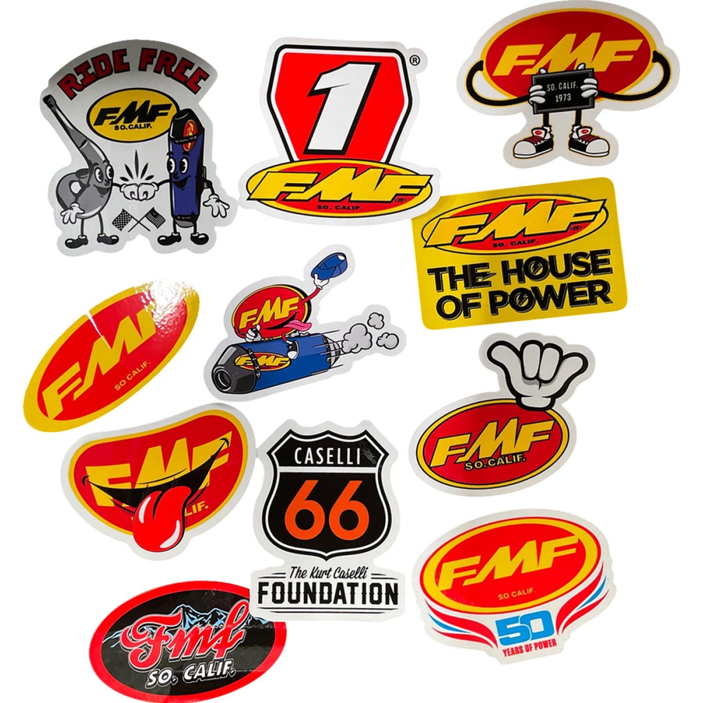 FMF Sticker Pack - FMF HO23194902