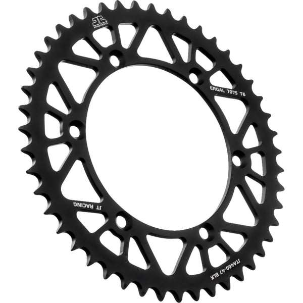 JT Sprockets Rear Sprocket - Black - 47 Tooth - Kawasaki JTA460.47BLK