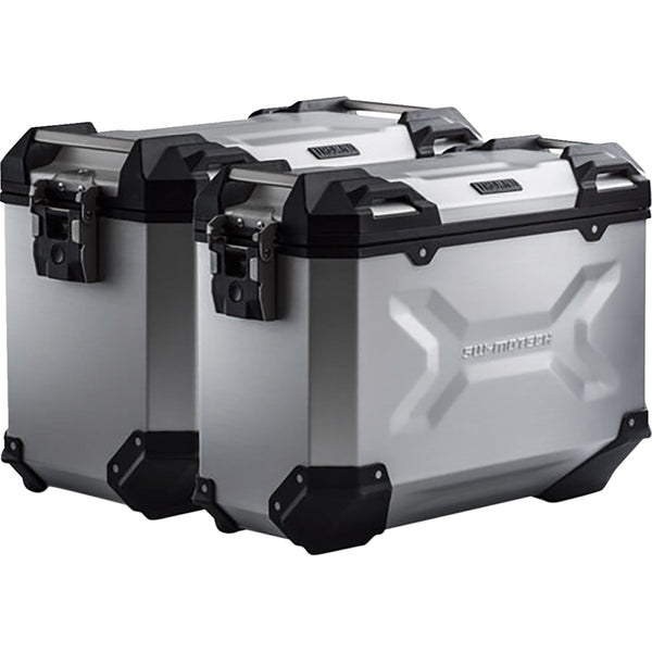 SW-Motech TRAX ADV Aluminum Case System - Silver - BMW F 650/700/800 GS '08-'18 KFT.07.559.70001/S