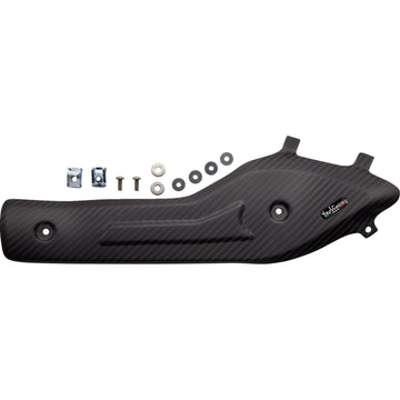 Leovince Heat Shield - Husky - Carbon Fiber 80026 | Accessory Parts For Exhausts | Leovince