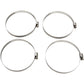 Moose Racing Clamp Hose - Stainless Steel - 58-83 mm - 4-Pack 114-6444